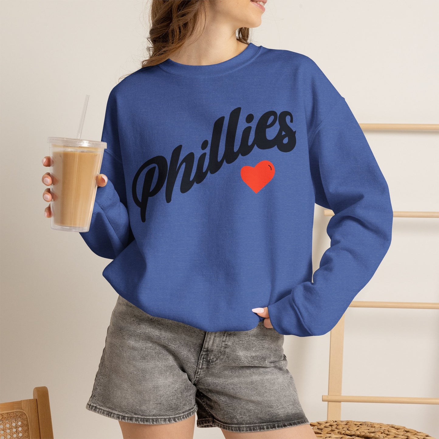 Phillies Heart Sweatshirt