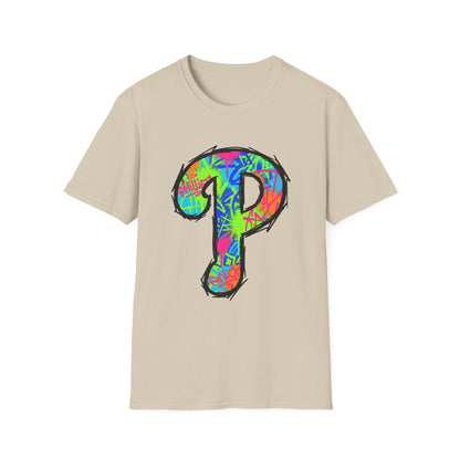 80s Funky 'P' Retro T-Shirt