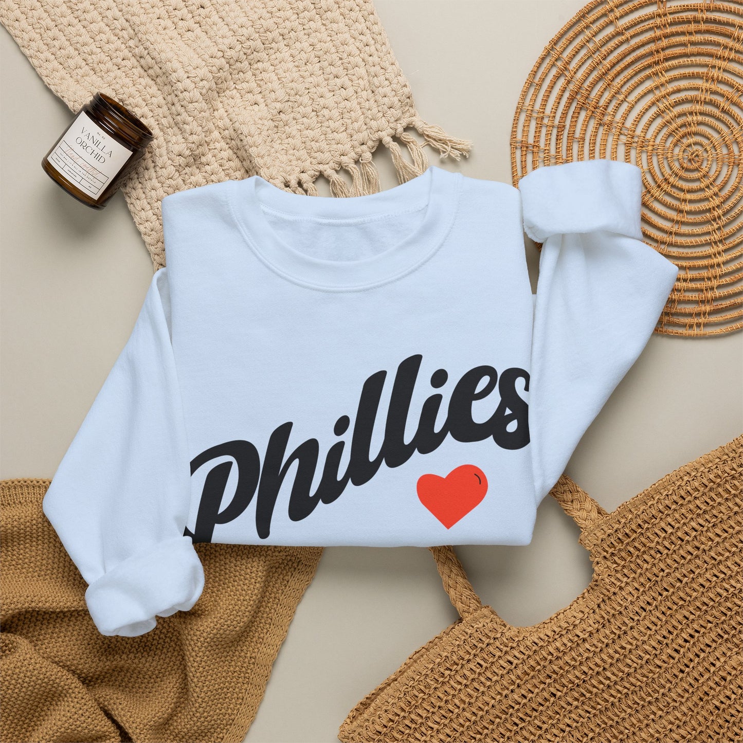 Phillies Heart Sweatshirt