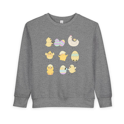 Baby Chick Easter Toddler Sweatshirt