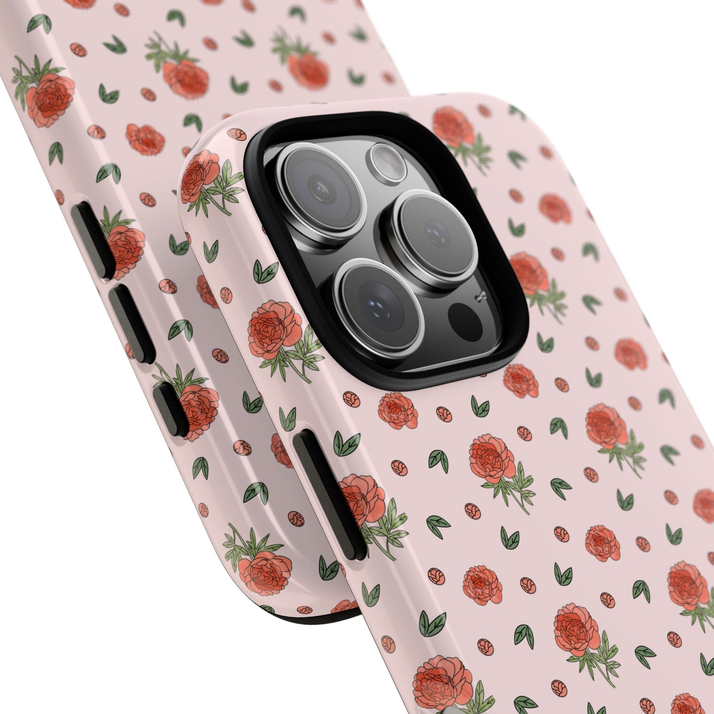 Peony Collage Phone Case