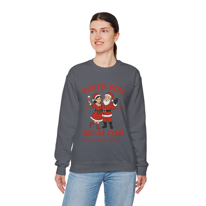 Santa Social Sweatshirt