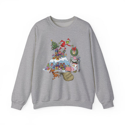 Grinch Presents Unisex Heavy Blend™ Crewneck Sweatshirt