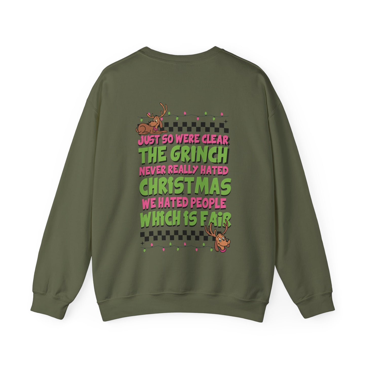 Grinch Crewneck Sweatshirt