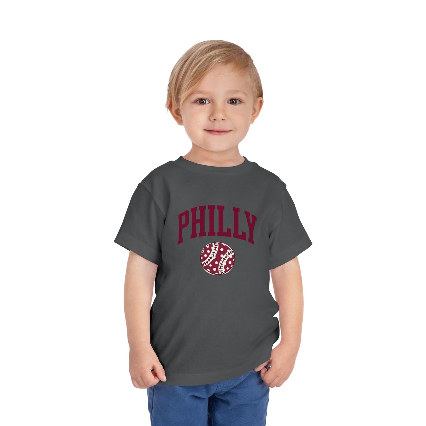 PHILLY Baseball Toddler Short Sleeve Tee