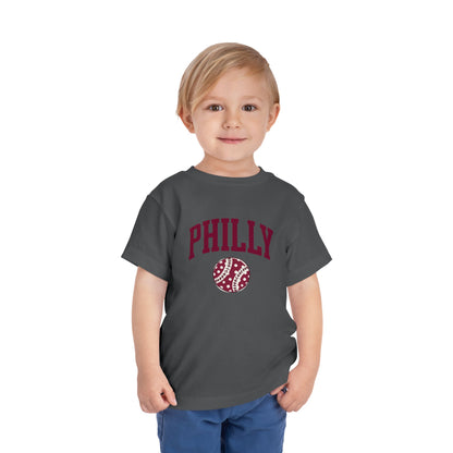 PHILLY Baseball Toddler Short Sleeve Tee