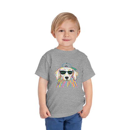Hot Dog Toddler Short Sleeve Tee
