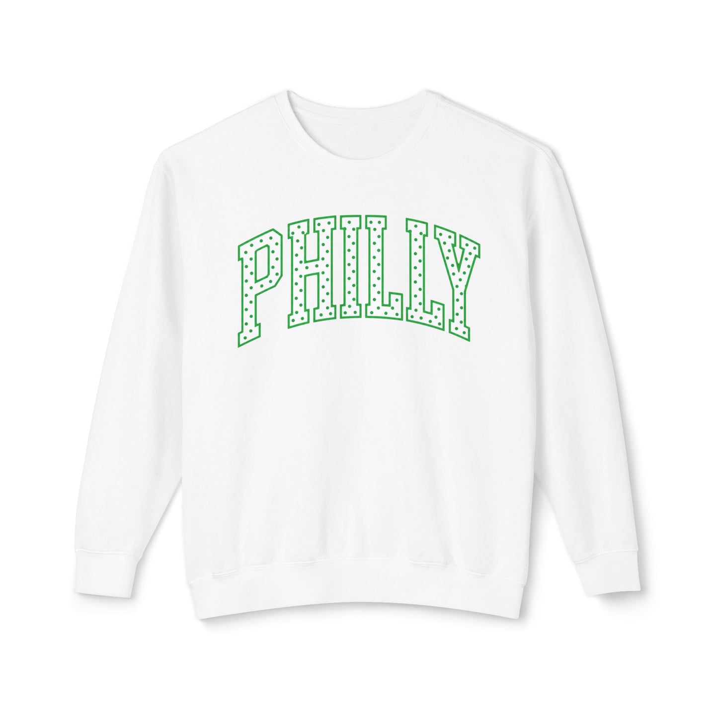 PHILLY Polka Dot Crewneck Sweatshirt