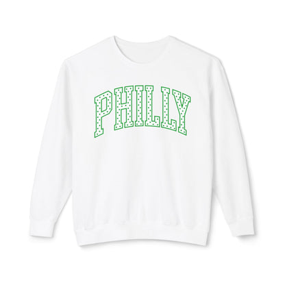 PHILLY Polka Dot Crewneck Sweatshirt