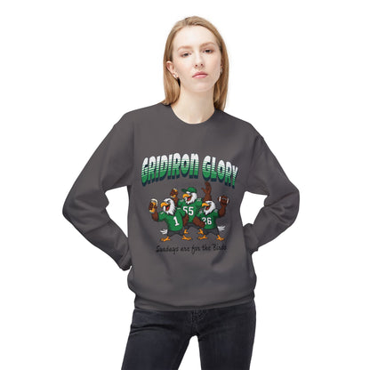 Gridiron Unisex Midweight Softstyle Fleece Crewneck Sweatshirt