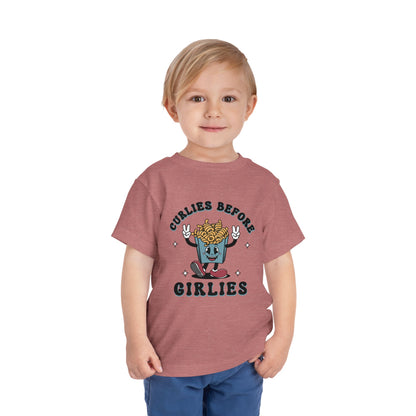 Curlies Before Girlies Toddler Tee
