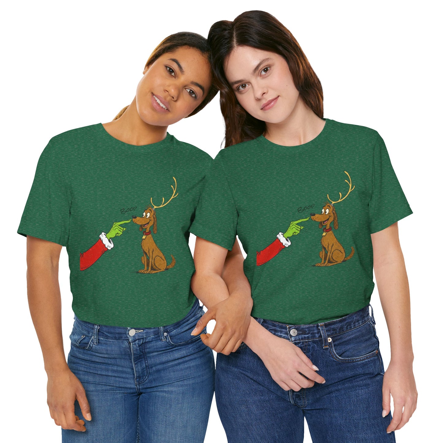 Grinch Boop Unisex Jersey Short Sleeve Tee