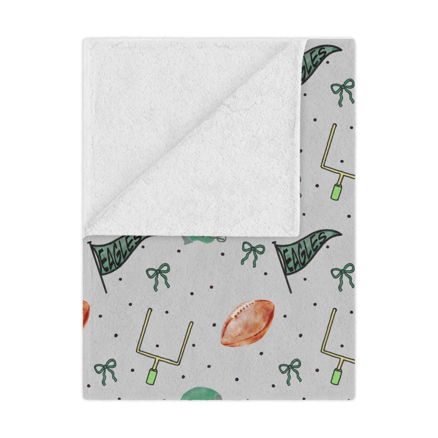 Eagles Minky Soft Team Baby Throw