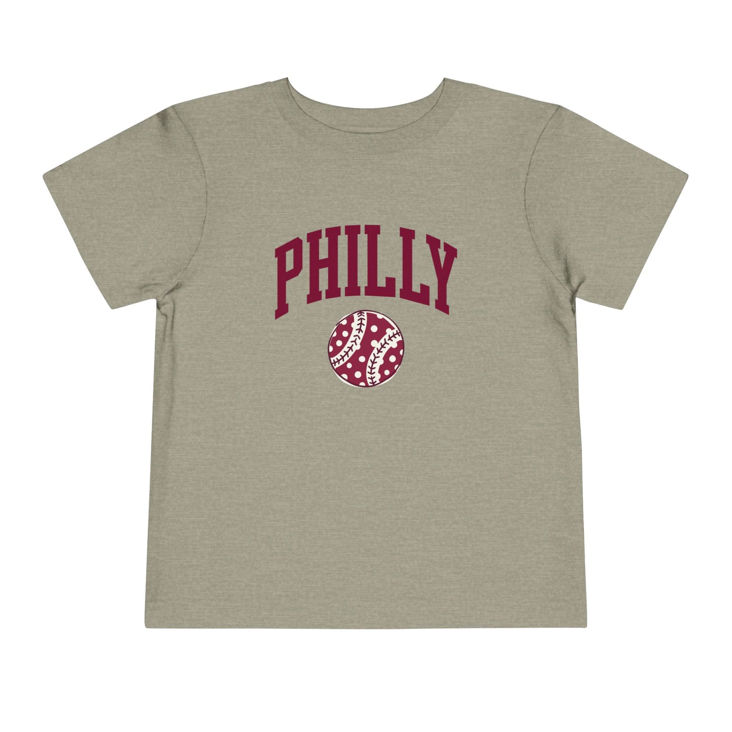 PHILLY Baseball Toddler Short Sleeve Tee