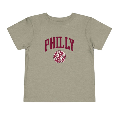 PHILLY Baseball Toddler Short Sleeve Tee