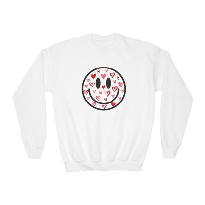 Heart Graffiti Youth Sweatshirt