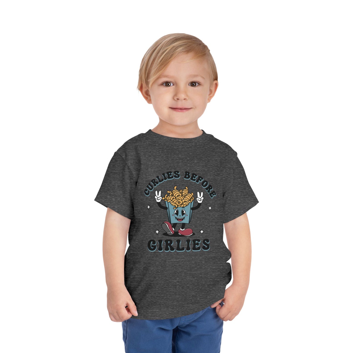 Curlies Before Girlies Toddler Tee