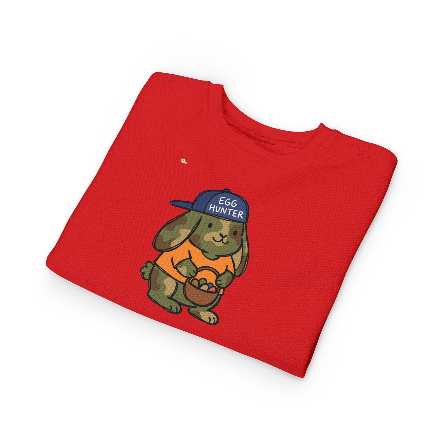 Camo Easter Bunny Toddler Sweatshirt