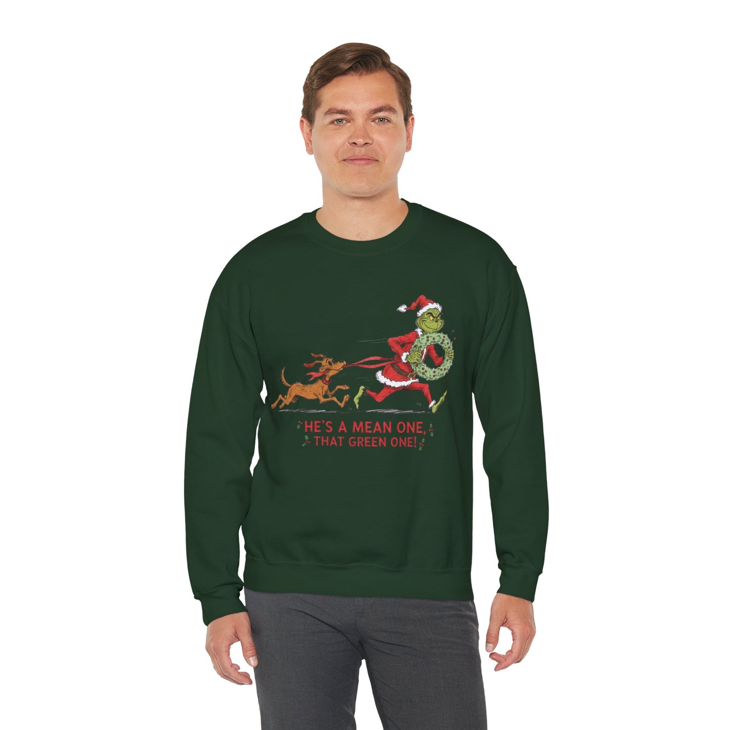 Grinch Unisex Heavy Blend™ Crewneck Sweatshirt