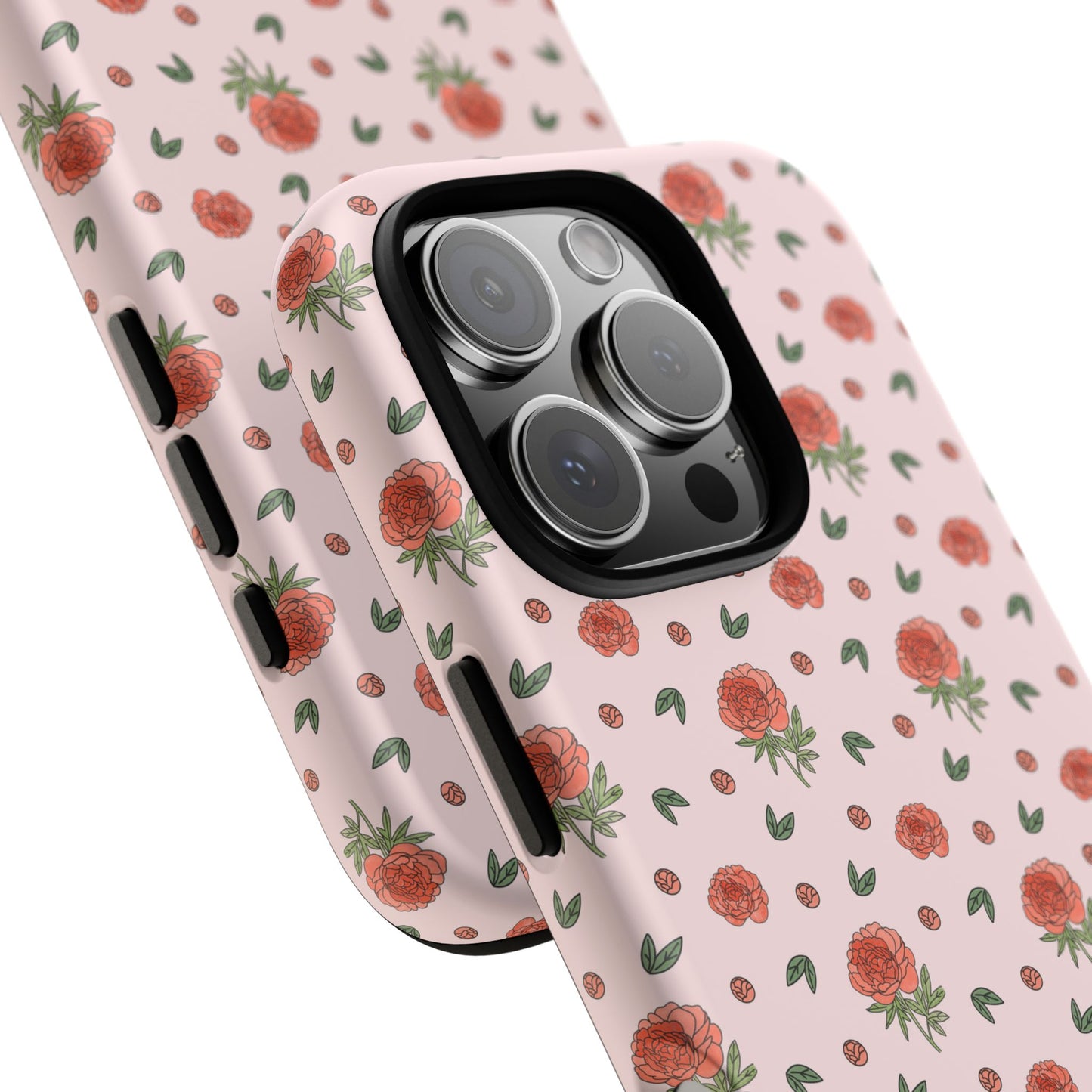 Peony Collage Phone Case