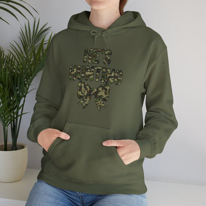He's Hunting Hoodie