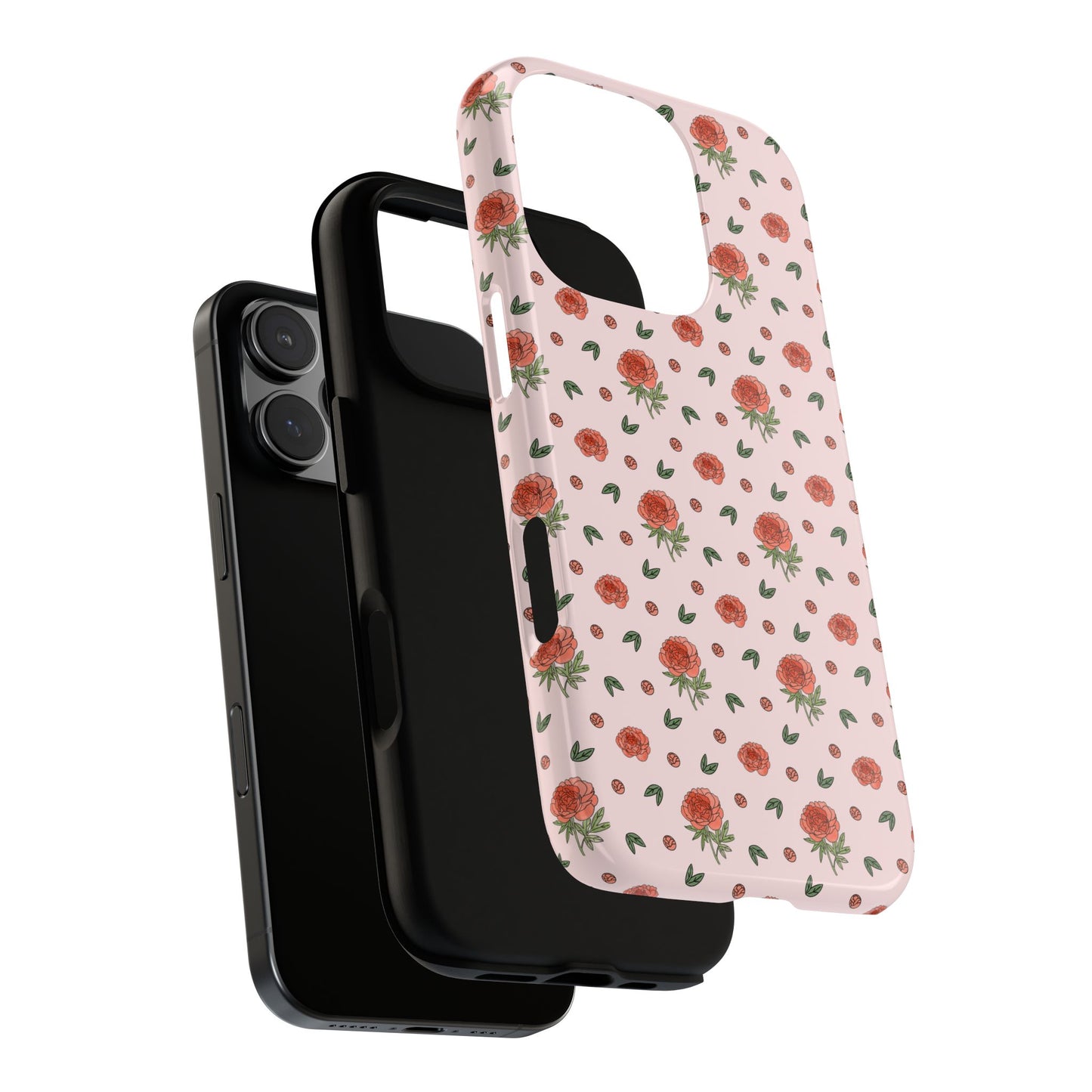 Peony Collage Phone Case