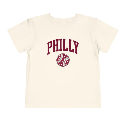 PHILLY Baseball Toddler Short Sleeve Tee