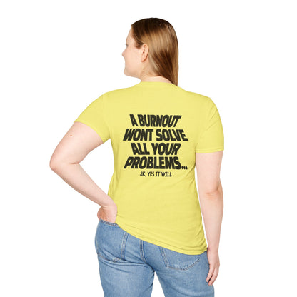 Burnout T-Shirt Black