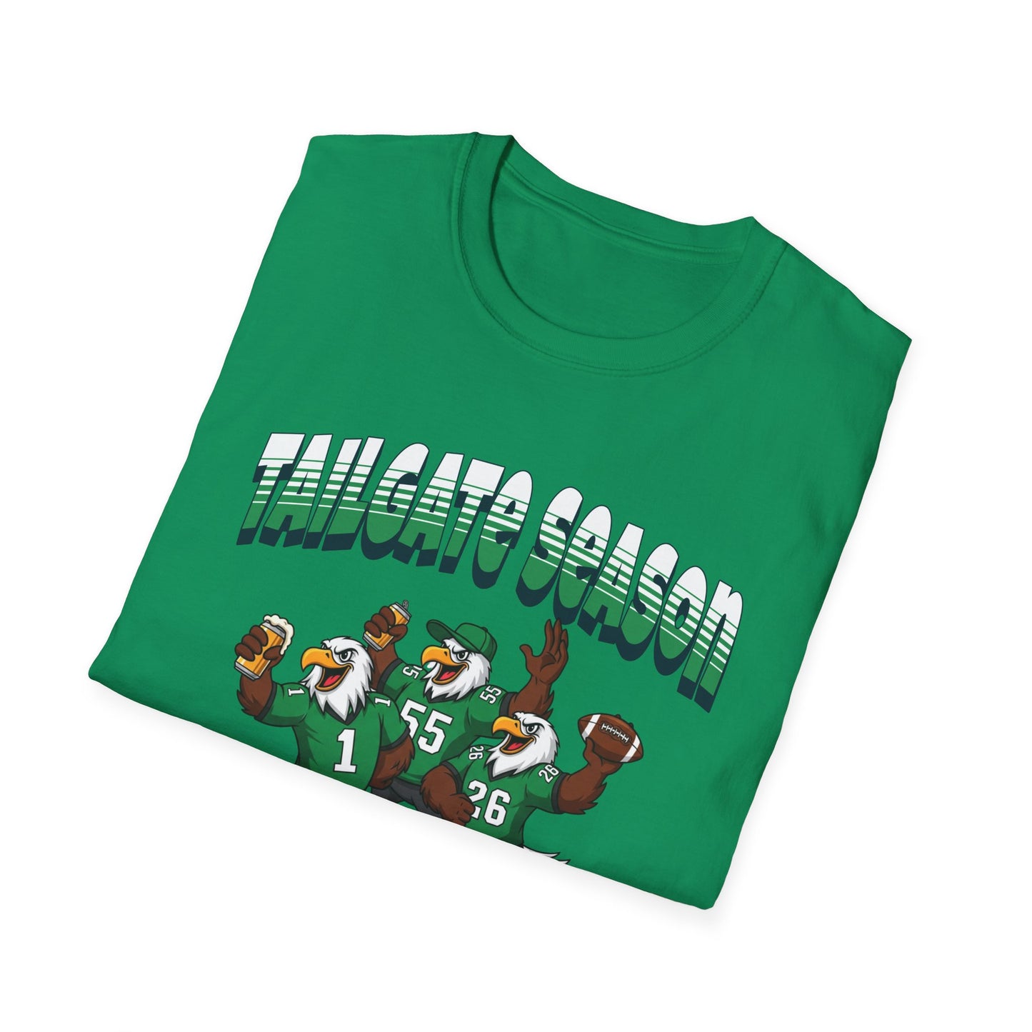 Birds Tailgate Unisex Softstyle T-Shirt