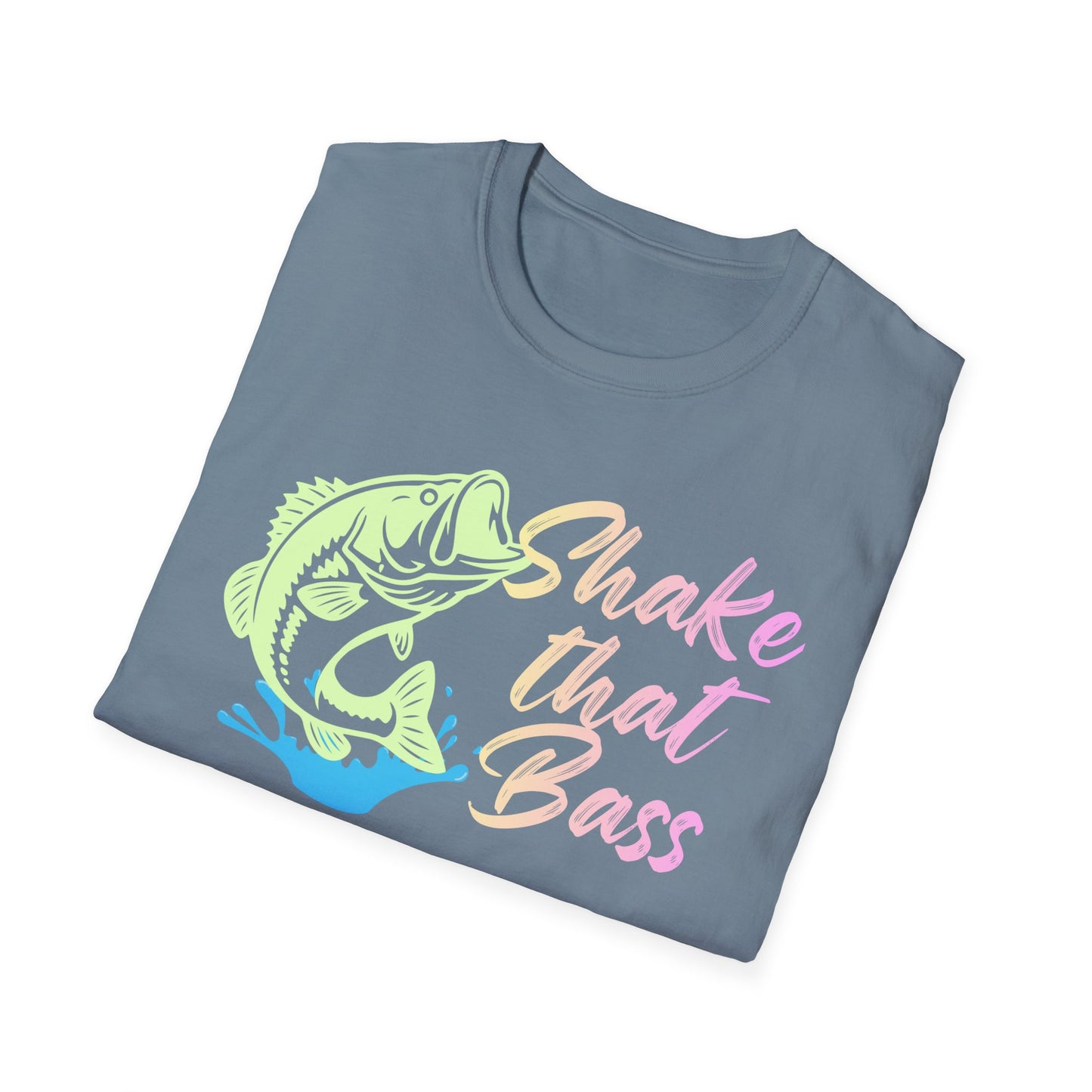 Shake That Bass Neon Gradient T-Shirt