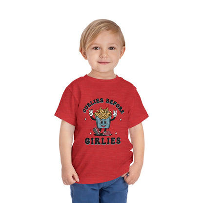 Curlies Before Girlies Toddler Tee