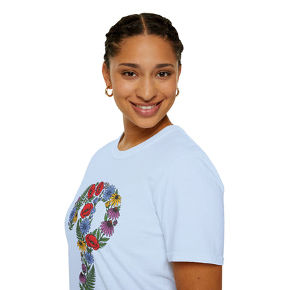 Floral  P T-Shirt