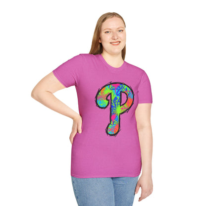 80s Funky 'P' Retro T-Shirt