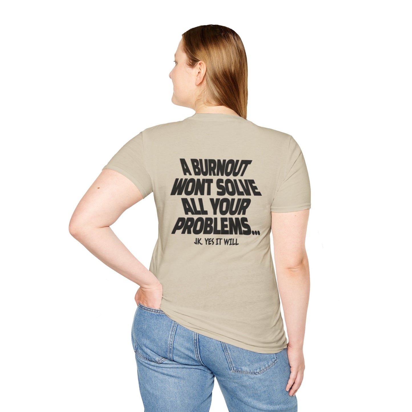 Burnout T-Shirt Black