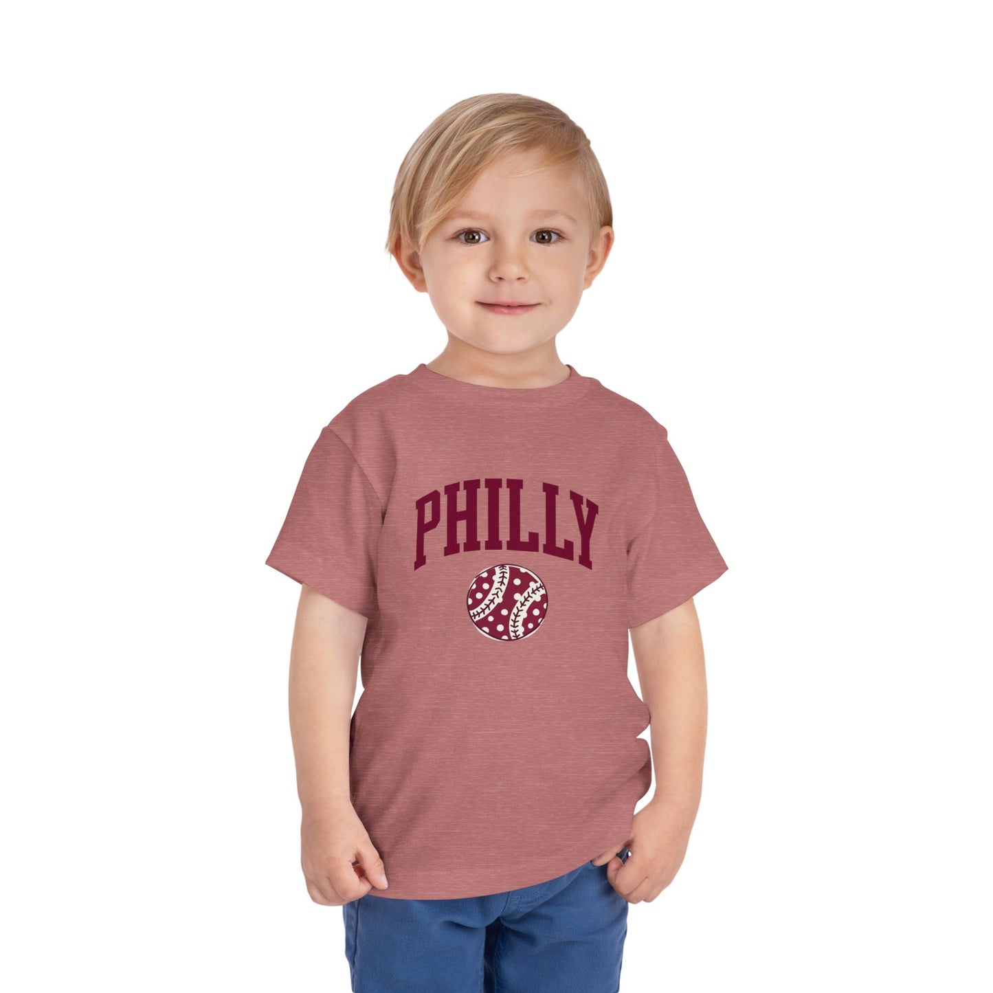 PHILLY Baseball Toddler Short Sleeve Tee