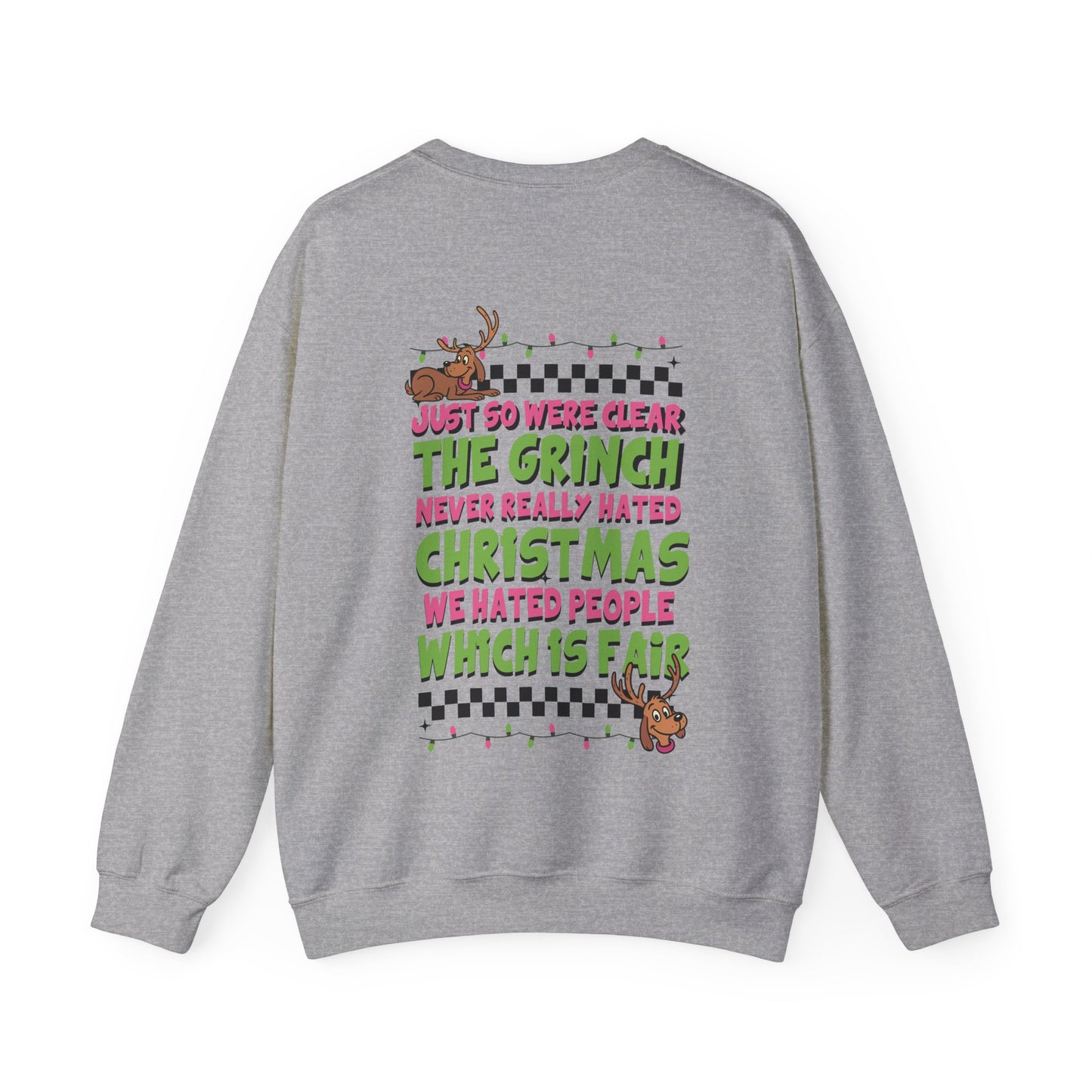 Grinch Crewneck Sweatshirt