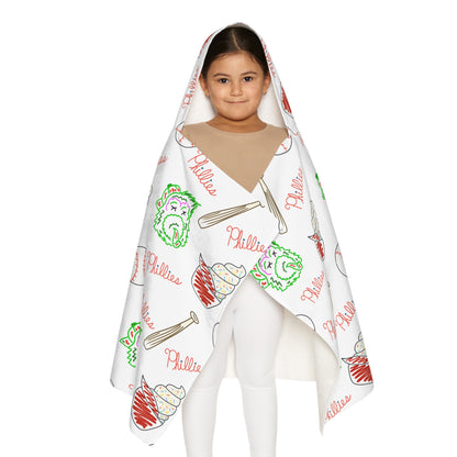 Phillies Youth Hooded Towel