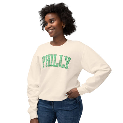 Philly Seersucker Crewneck Sweatshirt