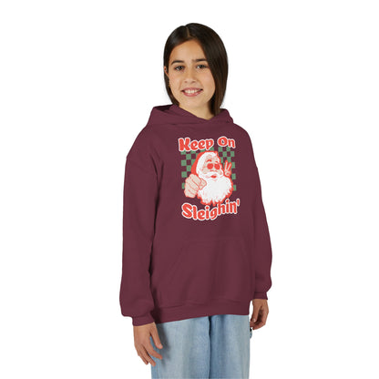 Youth Sleighin' Hooded Sweatshirt
