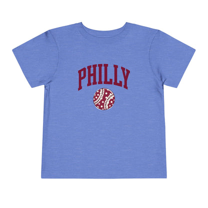 PHILLY Baseball Toddler Short Sleeve Tee