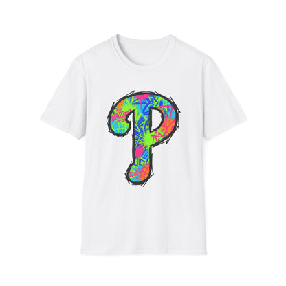 80s Funky 'P' Retro T-Shirt