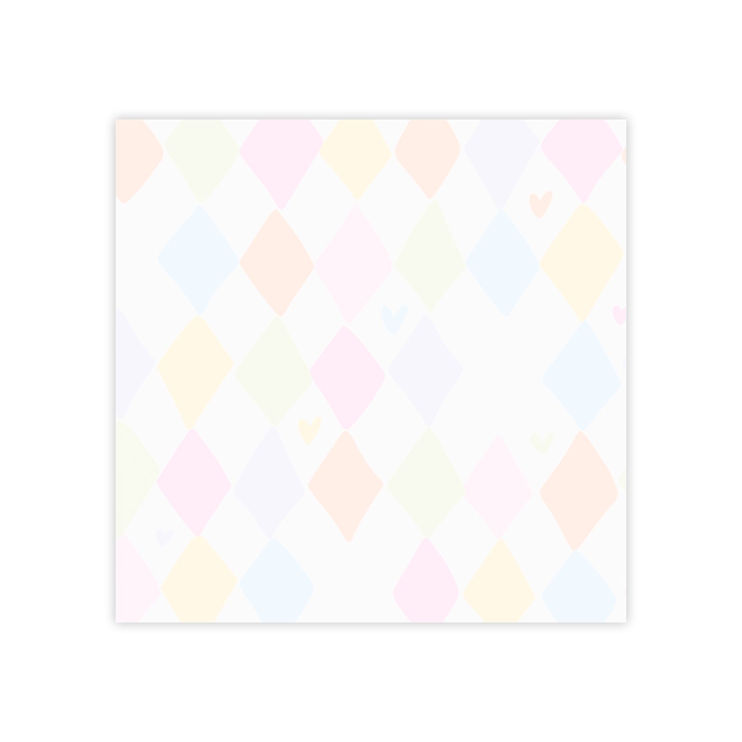 Argyle Colorful Post-it Note Pads — Patterned Sticky Notes