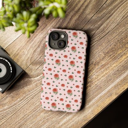 Peony Collage Phone Case