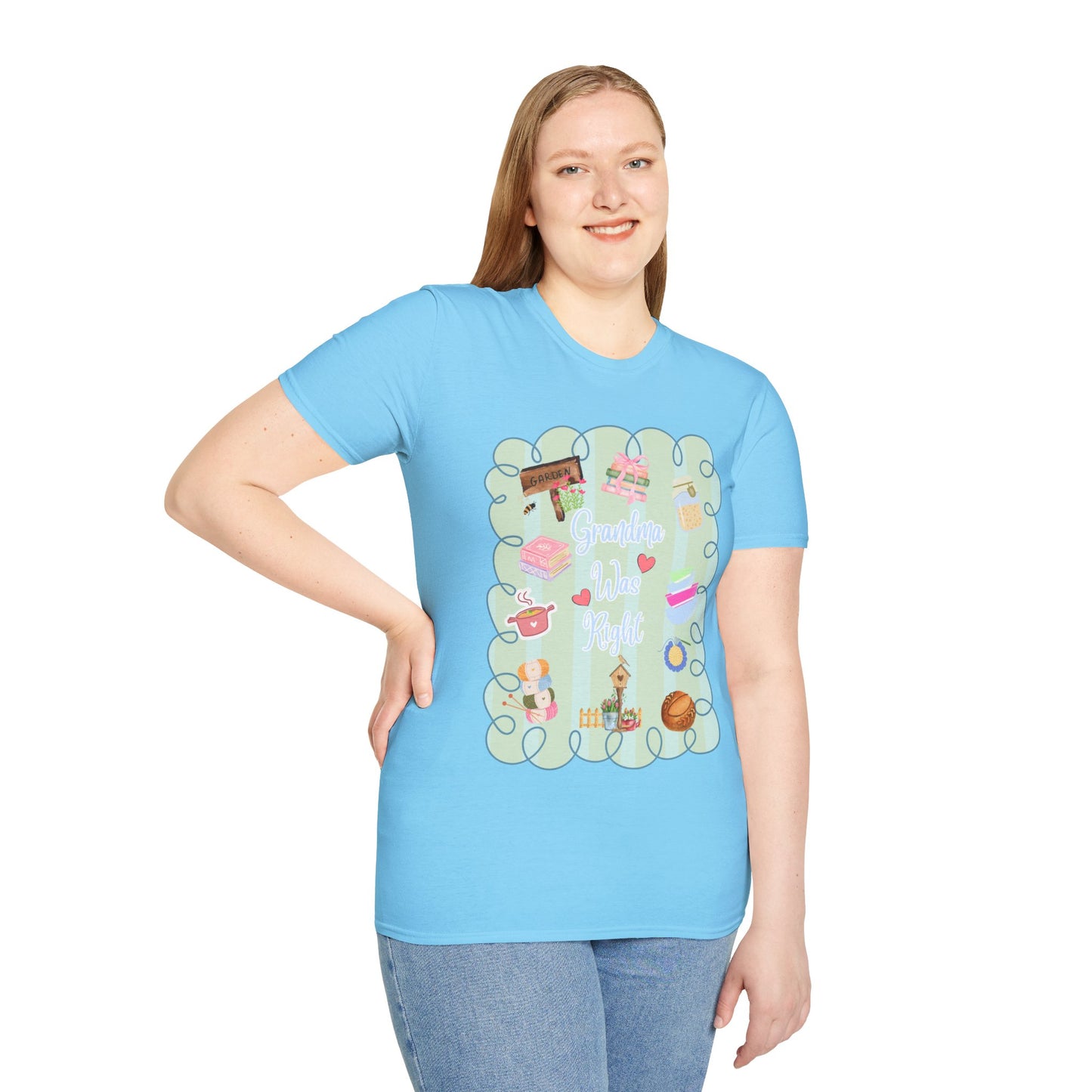 Grandma Was Right Doodle T-Shirt