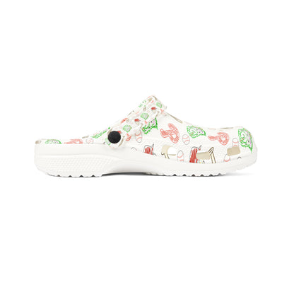 Philly Pattern Clogs — EVA Foam Slip-On Shoes