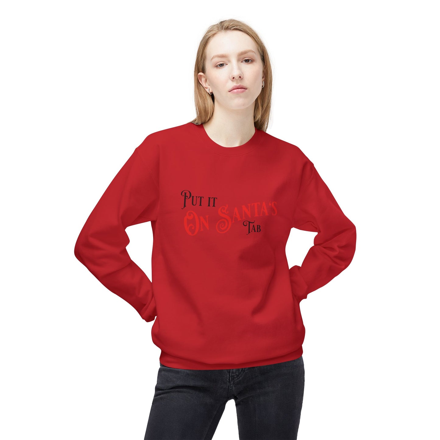 Santa's Tab Sweatshirt