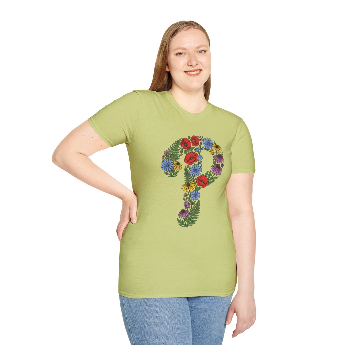 Floral  P T-Shirt