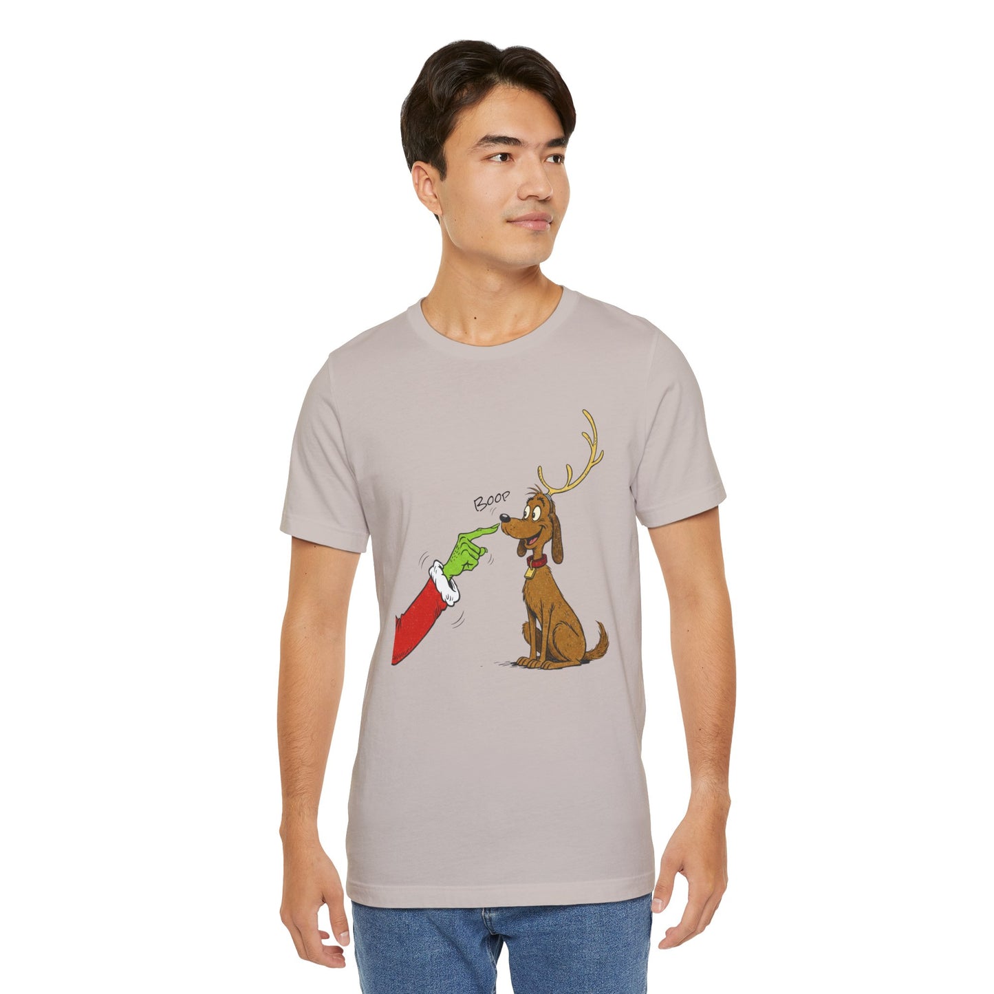 Grinch Boop Unisex Jersey Short Sleeve Tee