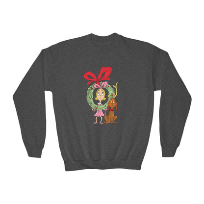 Cindy Lou Youth Crewneck Sweatshirt