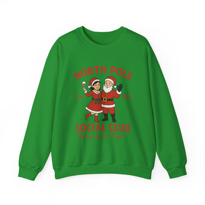 Santa Social Sweatshirt